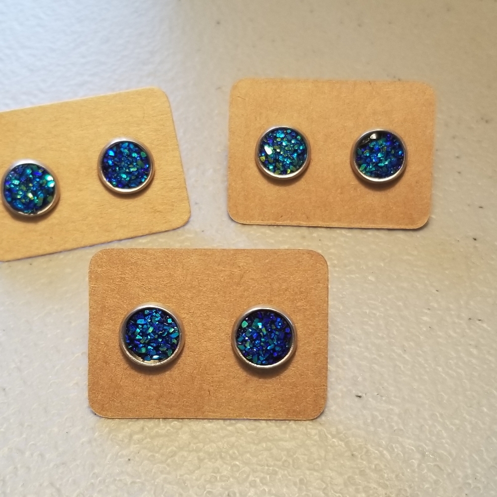 Druzy earrrings